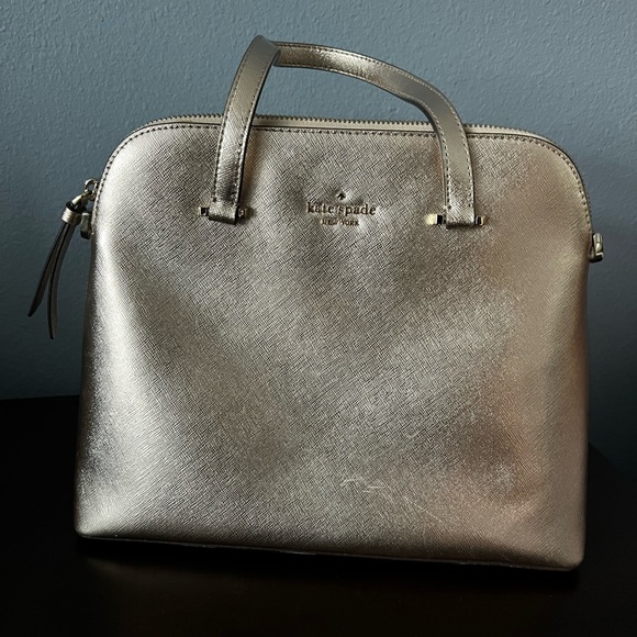 Kate Spade Gold Satchel - Picture 1 of 16